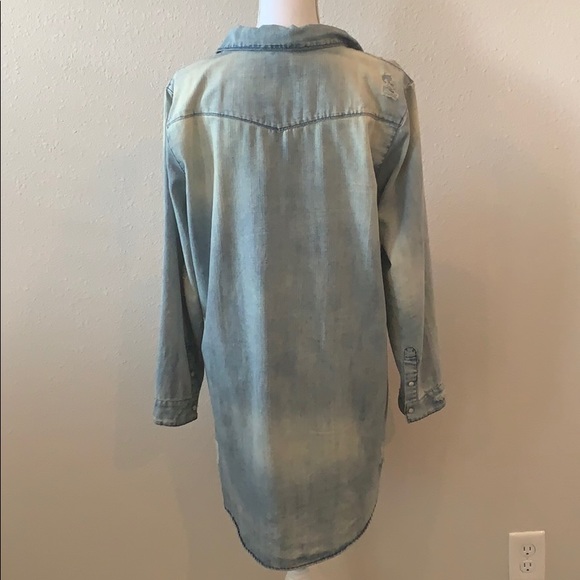 Denim Longsleeve Dress - Picture 8 of 8